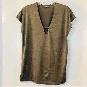 ZARA COLLECTION V neck blouse